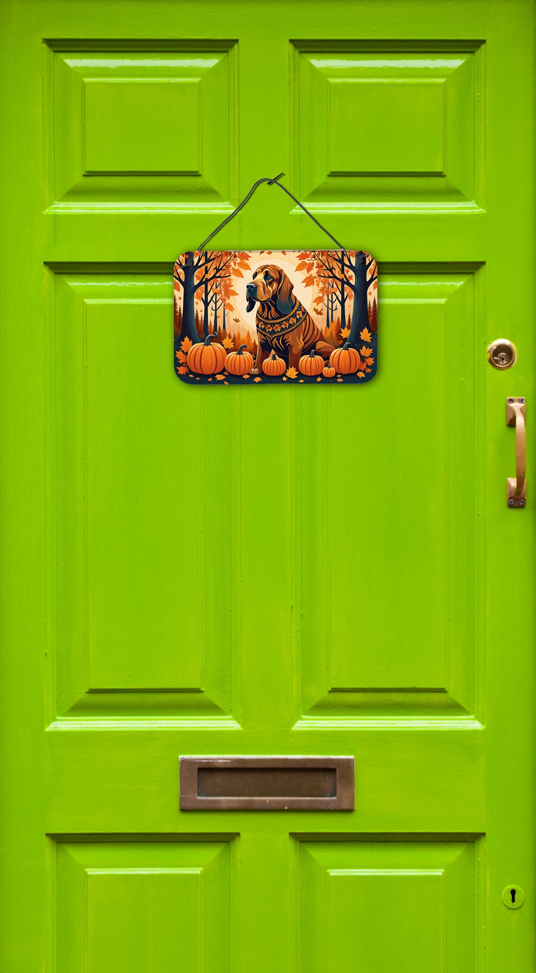 Bloodhound Fall Wall or Door Hanging Prints  the-store.com.