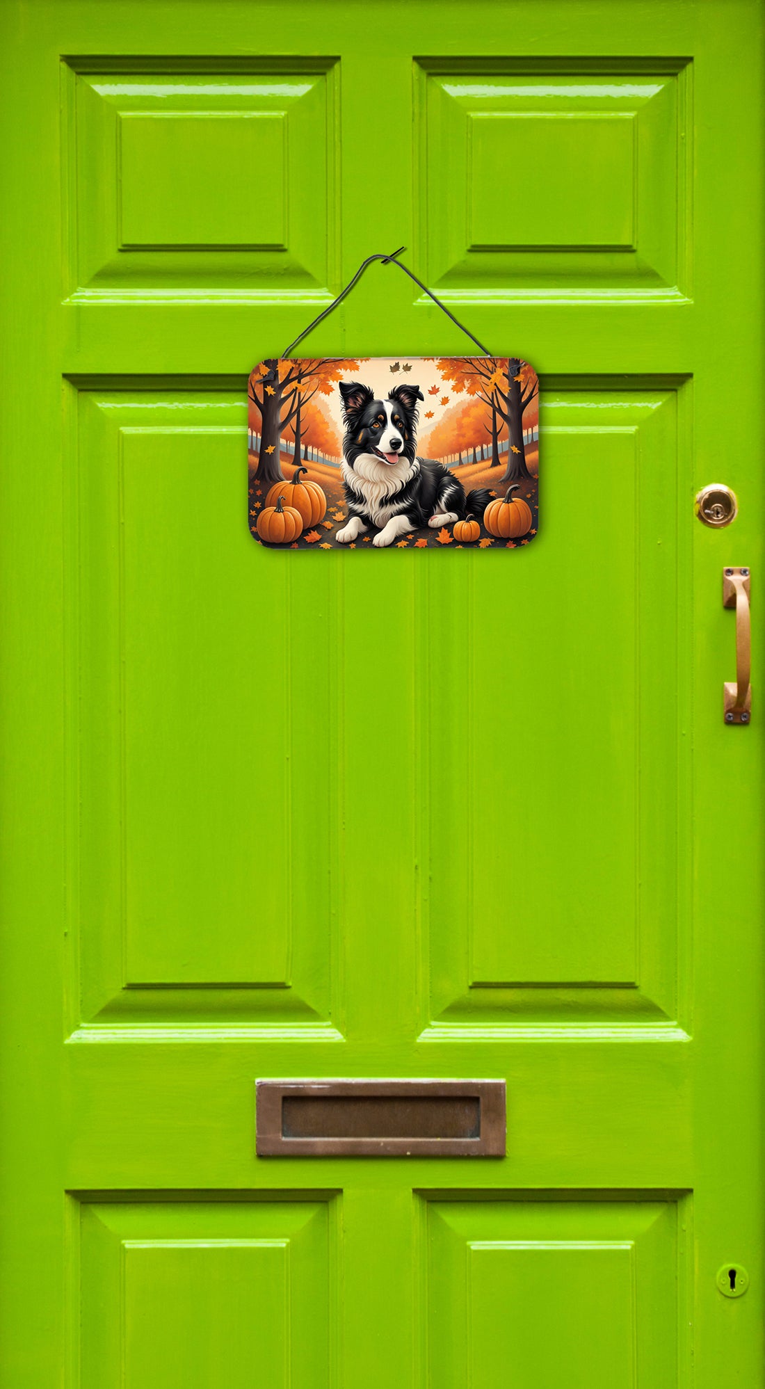 Border Collie Fall Wall or Door Hanging Prints  the-store.com.