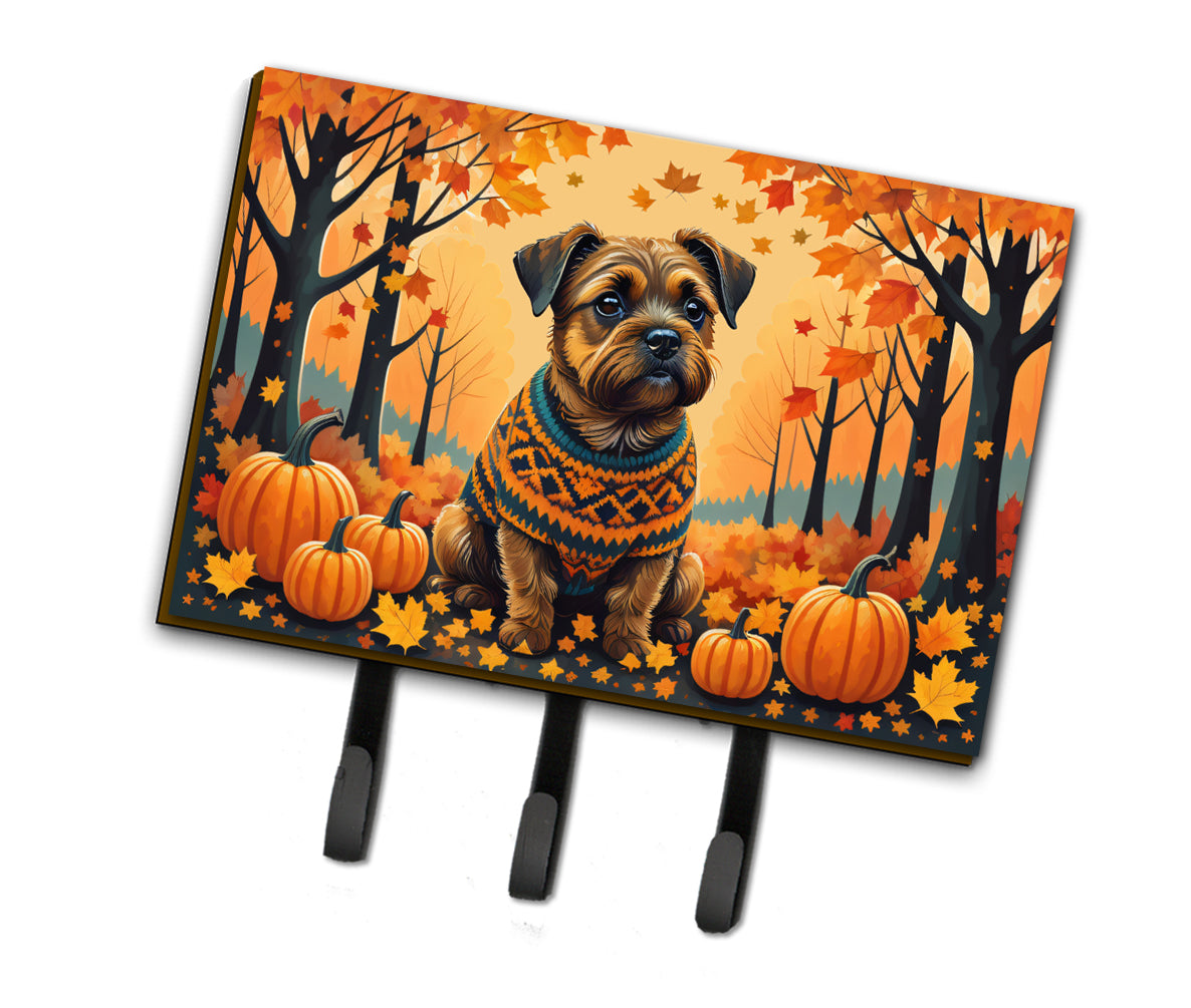 Buy this Border Terrier Fall Leash or Key Holder