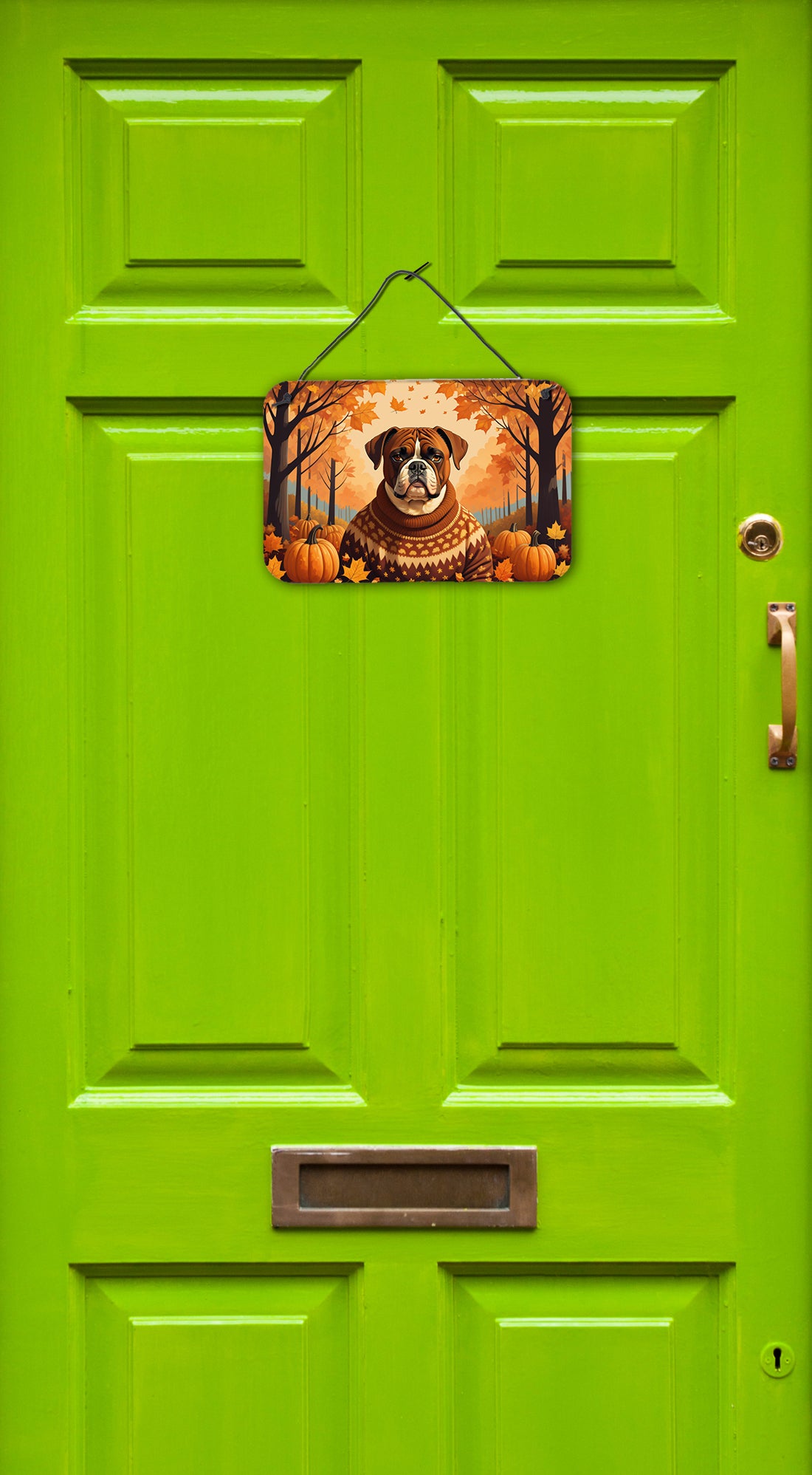 Buy this Boxer Fall Wall or Door Hanging Prints