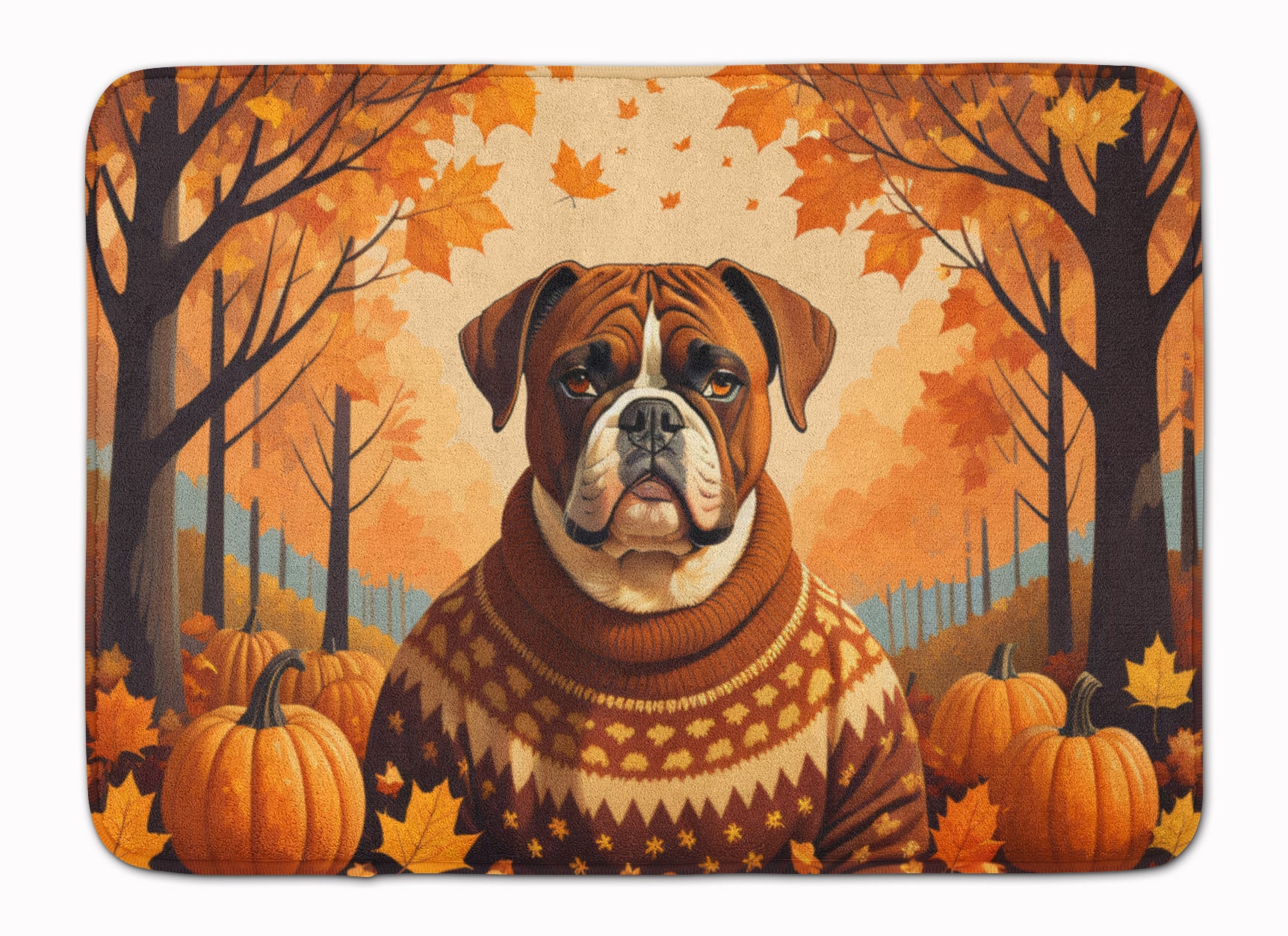 Buy this Boxer Fall Memory Foam Kitchen Mat