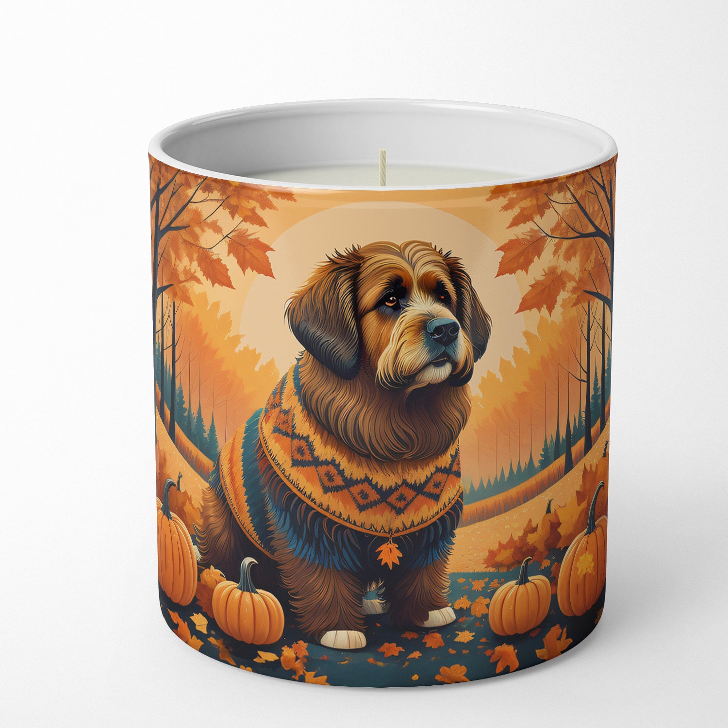 Buy this Briard Fall Decorative Soy Candle