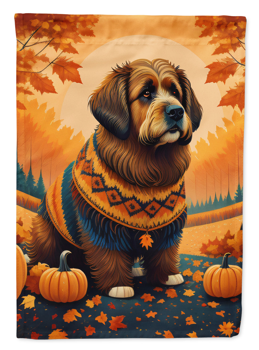 Buy this Briard Fall Garden Flag