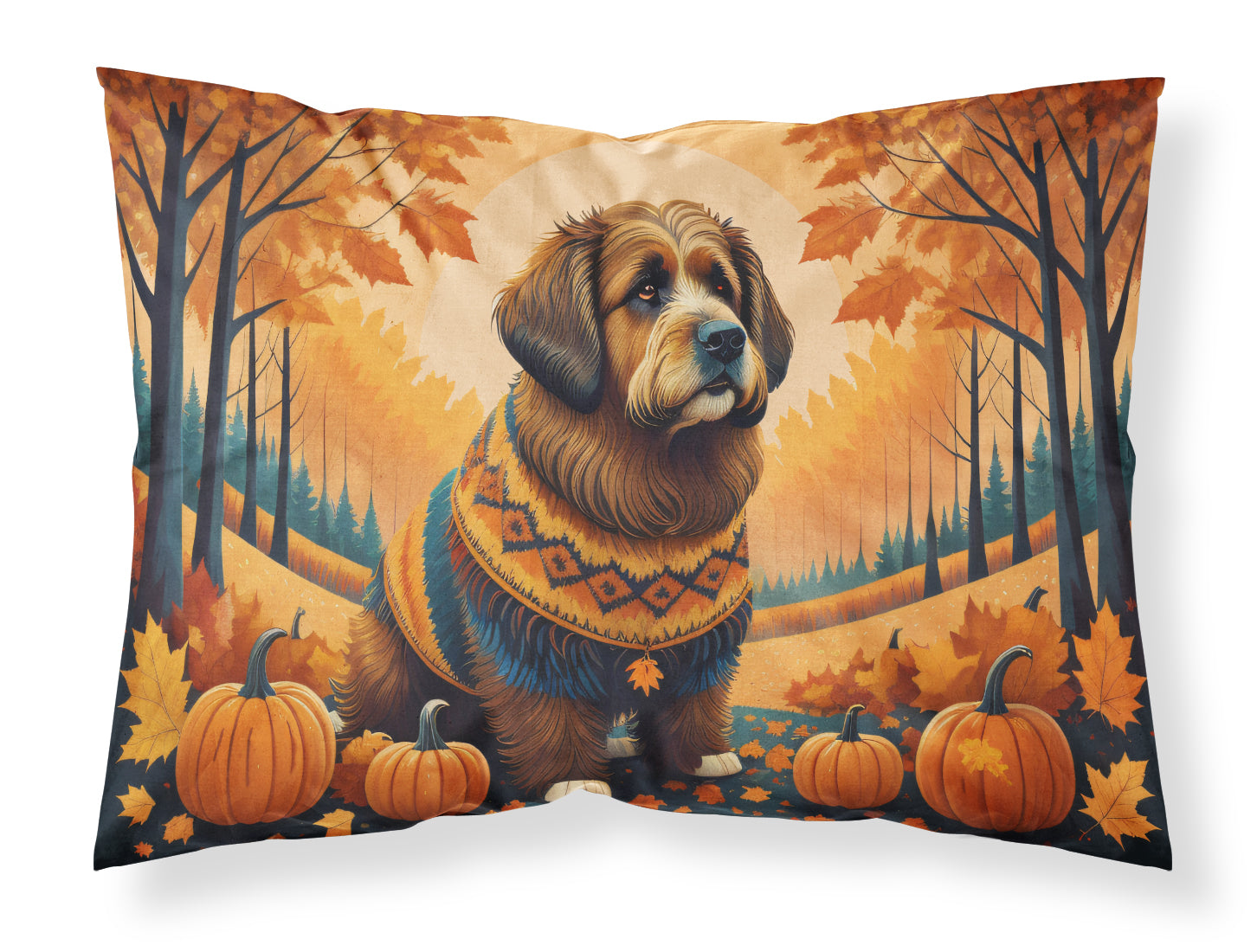 Buy this Briard Fall Fabric Standard Pillowcase