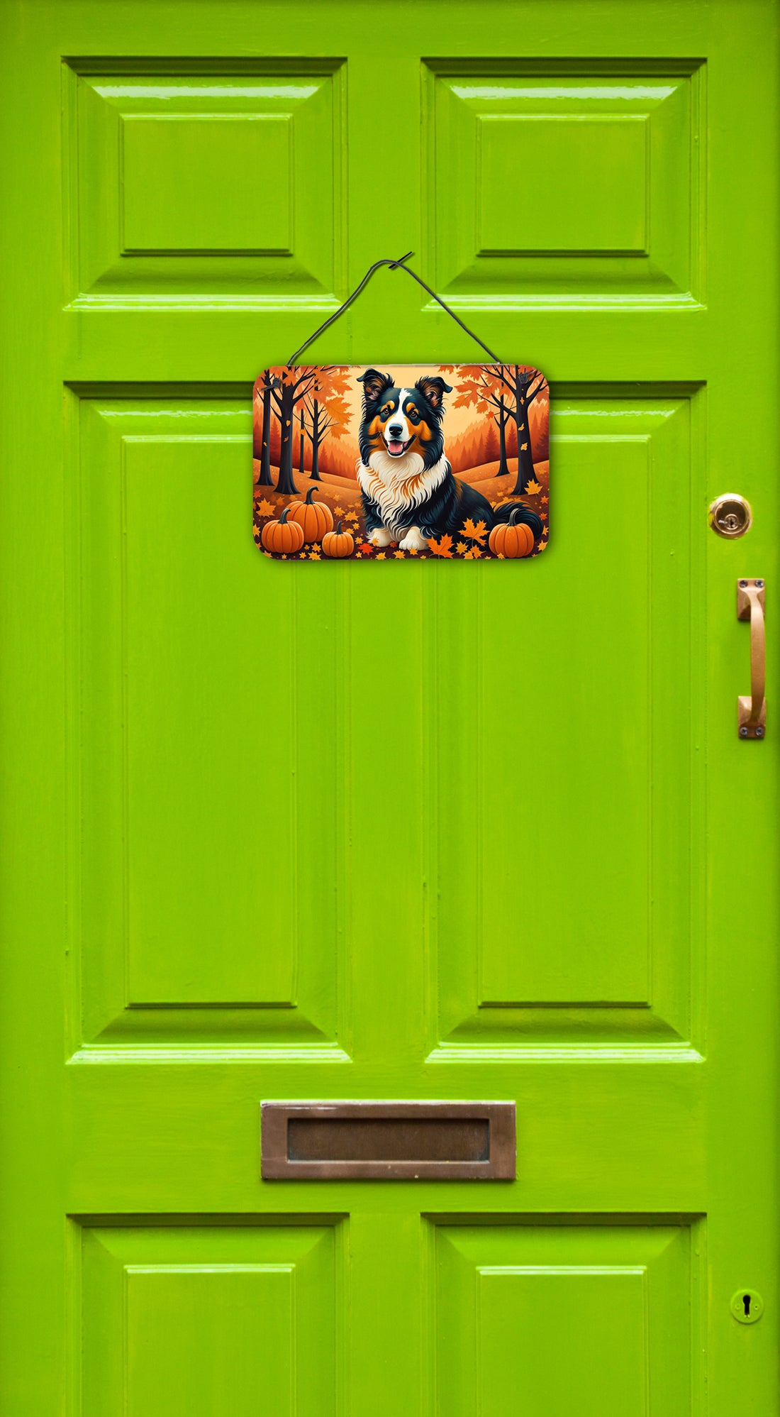 Collie Fall Wall or Door Hanging Prints  the-store.com.