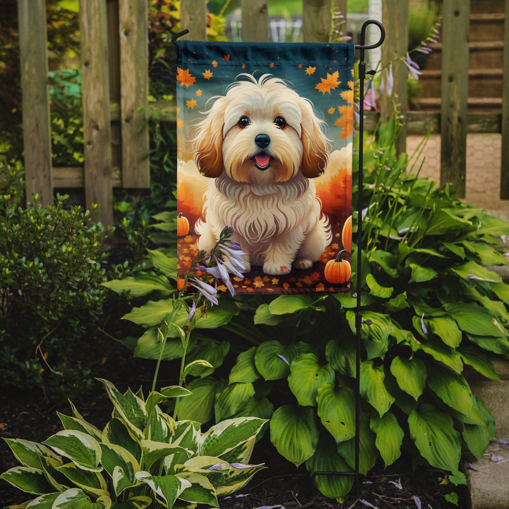 Coton De Tulear Fall Garden Flag  the-store.com.