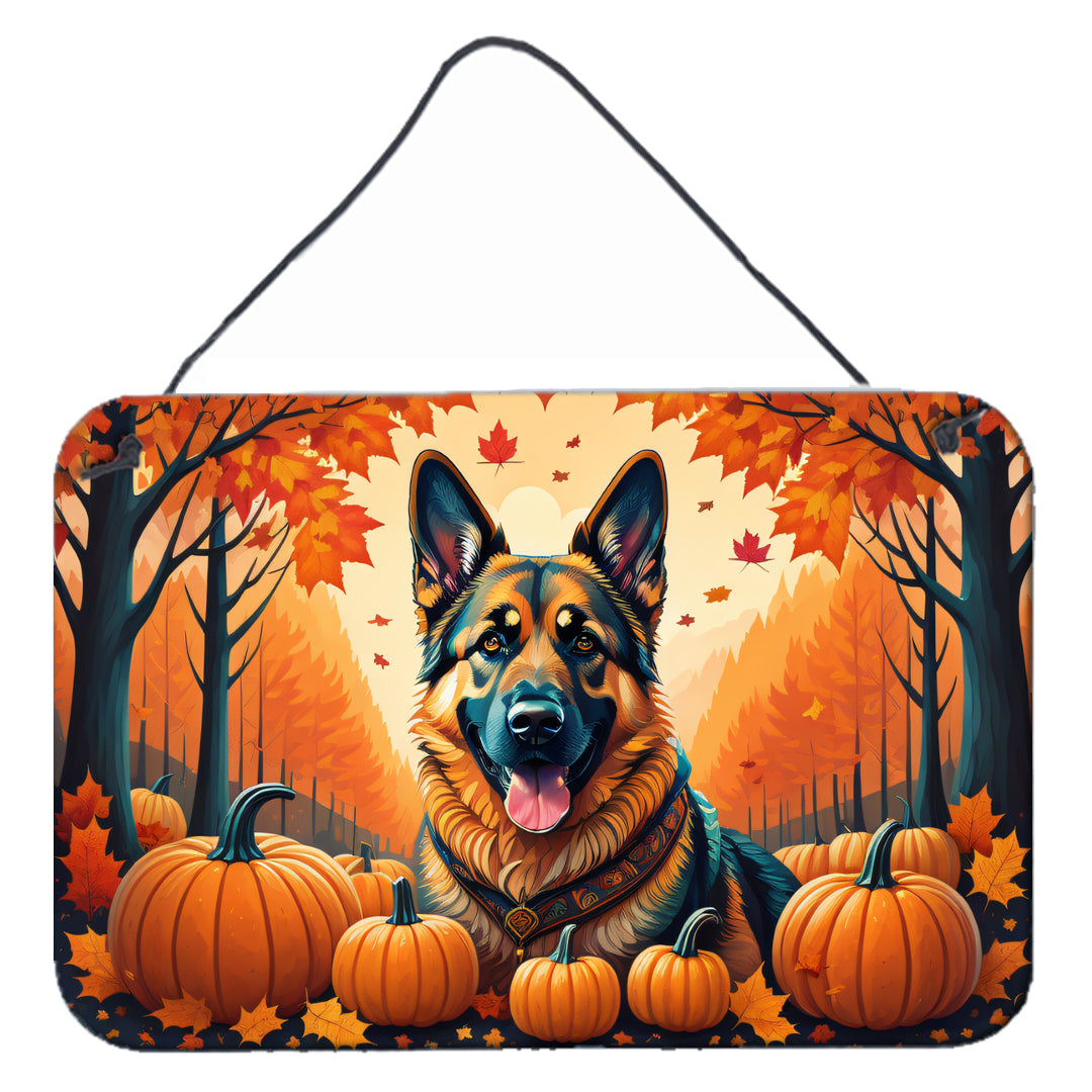 Buy this German Shepherd Fall Wall or Door Hanging Prints