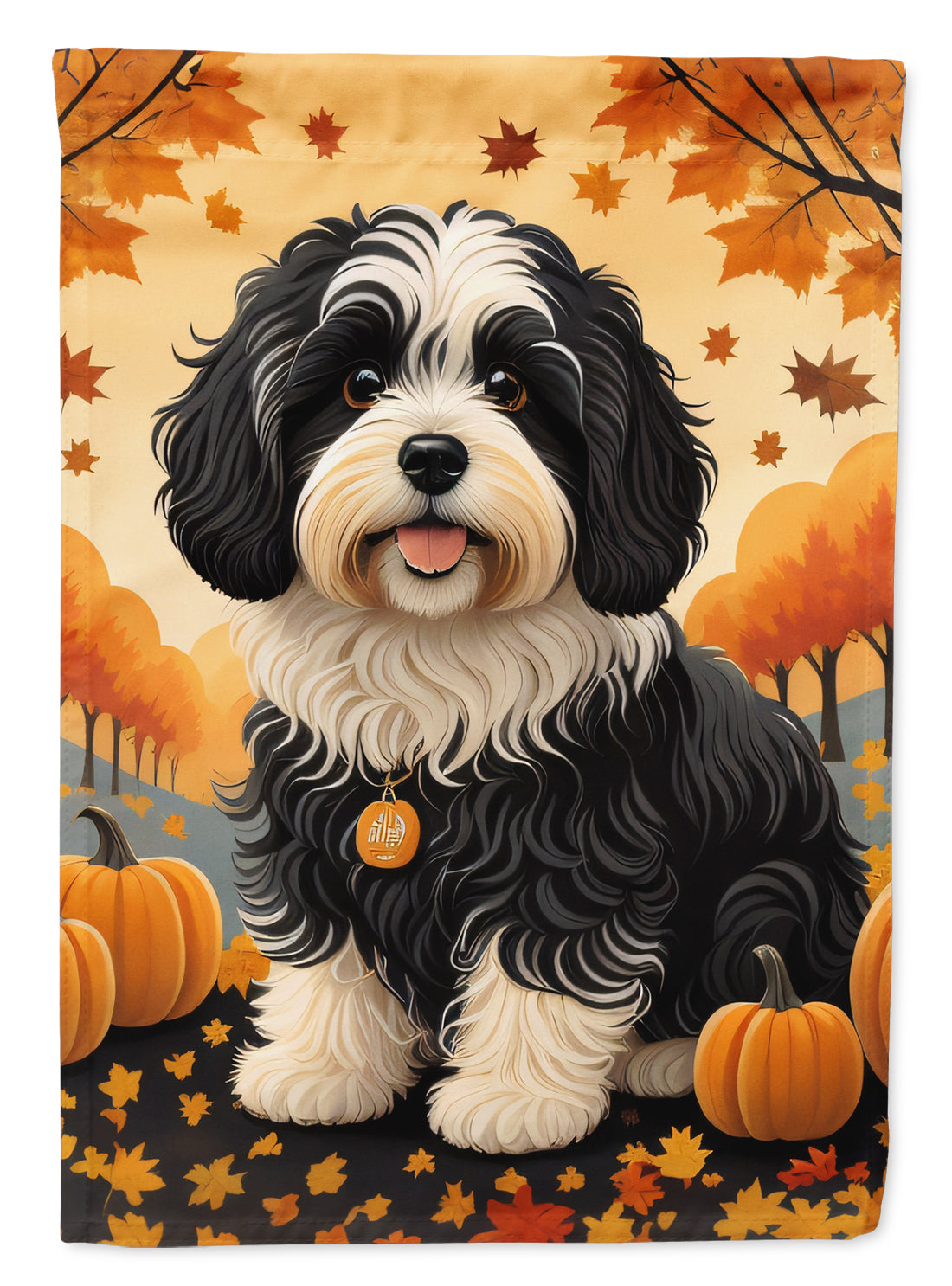 Buy this Havanese Fall House Flag