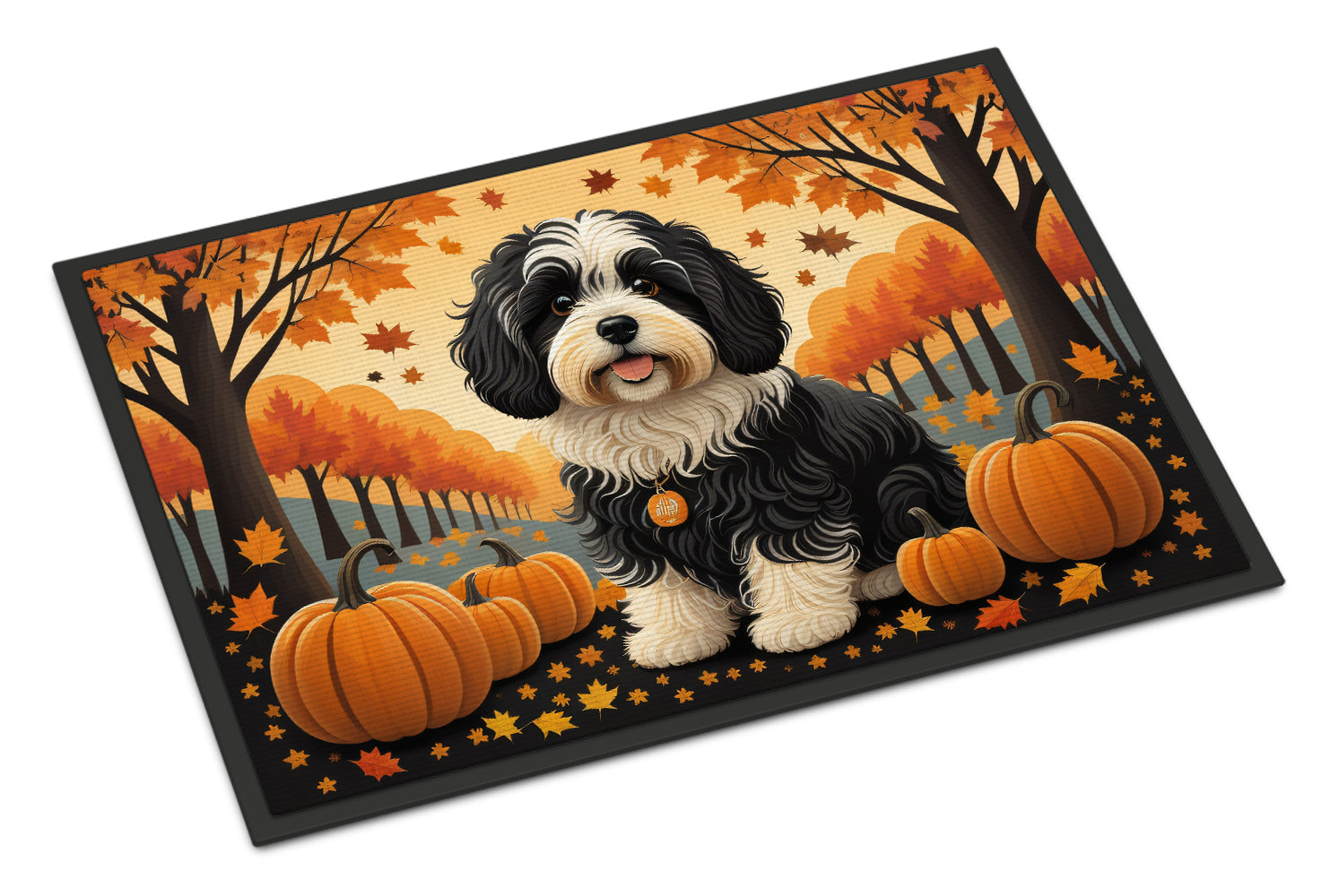 Buy this Havanese Fall Indoor or Outdoor Mat 24x36