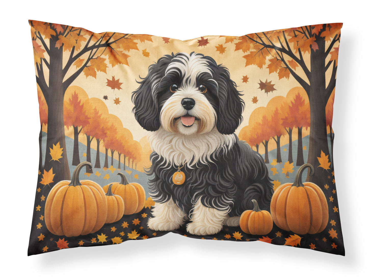 Buy this Havanese Fall Fabric Standard Pillowcase