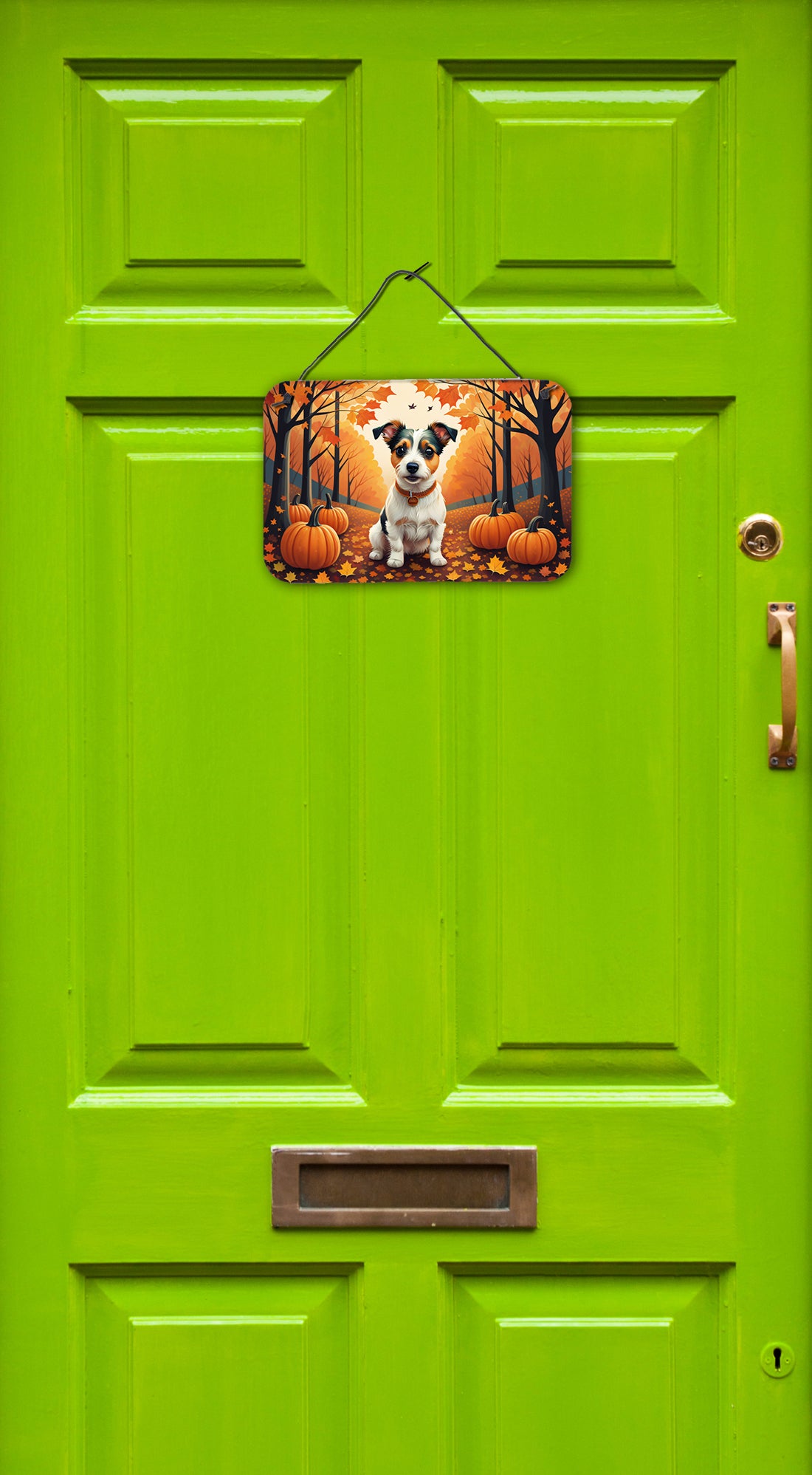 Jack Russell Terrier Fall Wall or Door Hanging Prints  the-store.com.