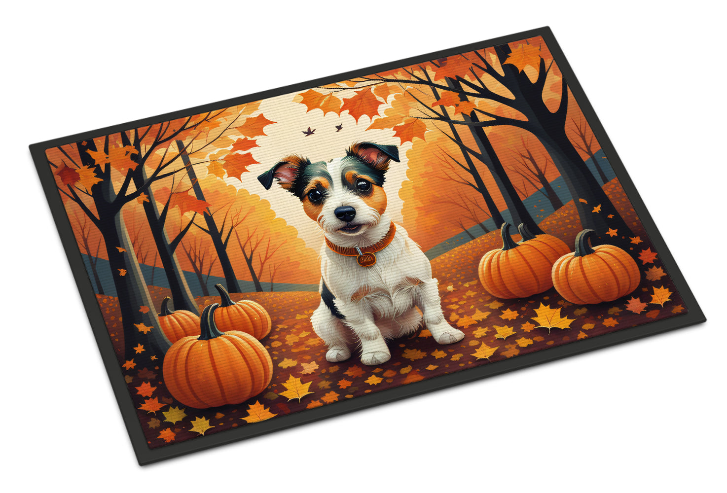 Buy this Jack Russell Terrier Fall Doormat 18x27