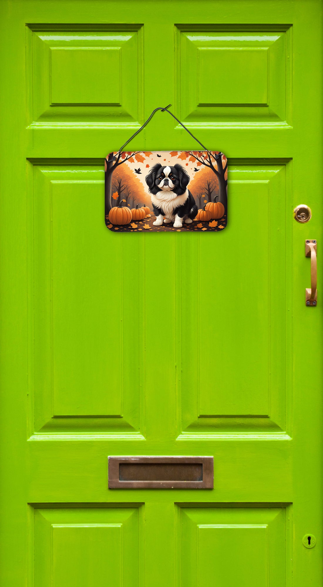 Japanese Chin Fall Wall or Door Hanging Prints