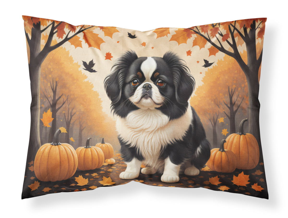 Buy this Japanese Chin Fall Fabric Standard Pillowcase