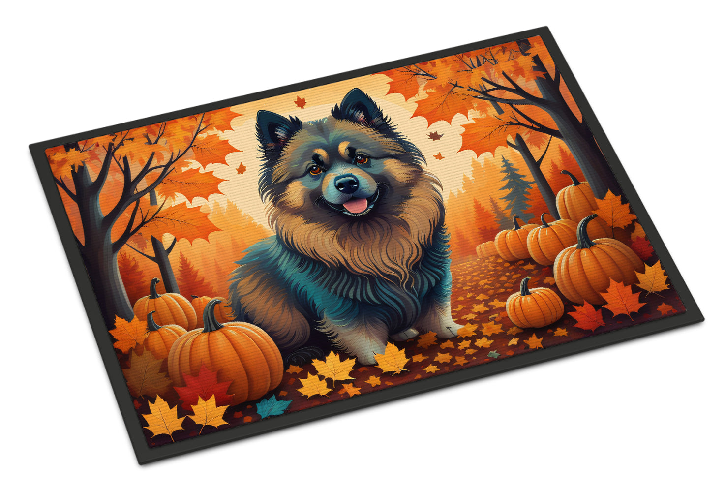 Buy this Keeshond Fall Indoor or Outdoor Mat 24x36