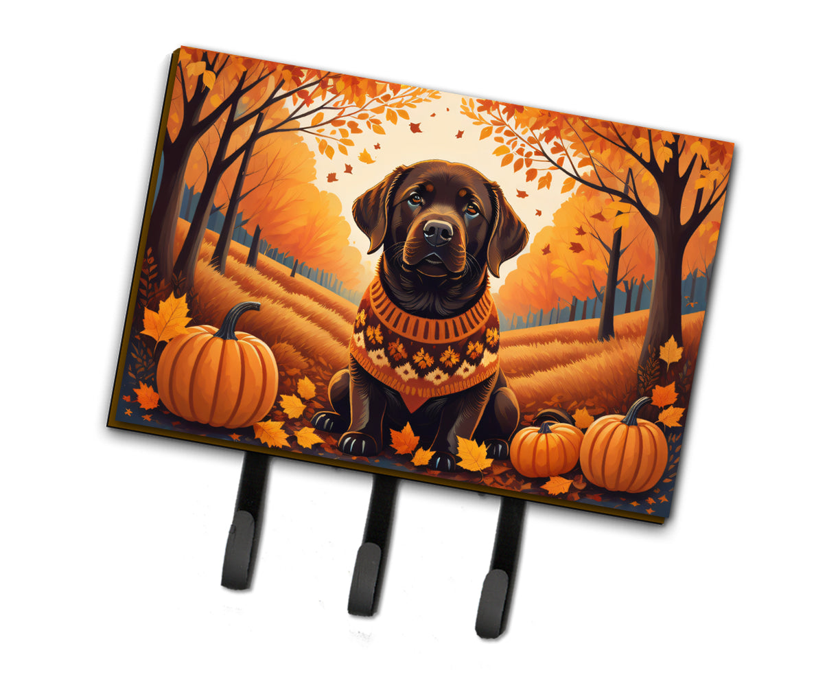 Buy this Chocolate Labrador Retriever Fall Leash or Key Holder