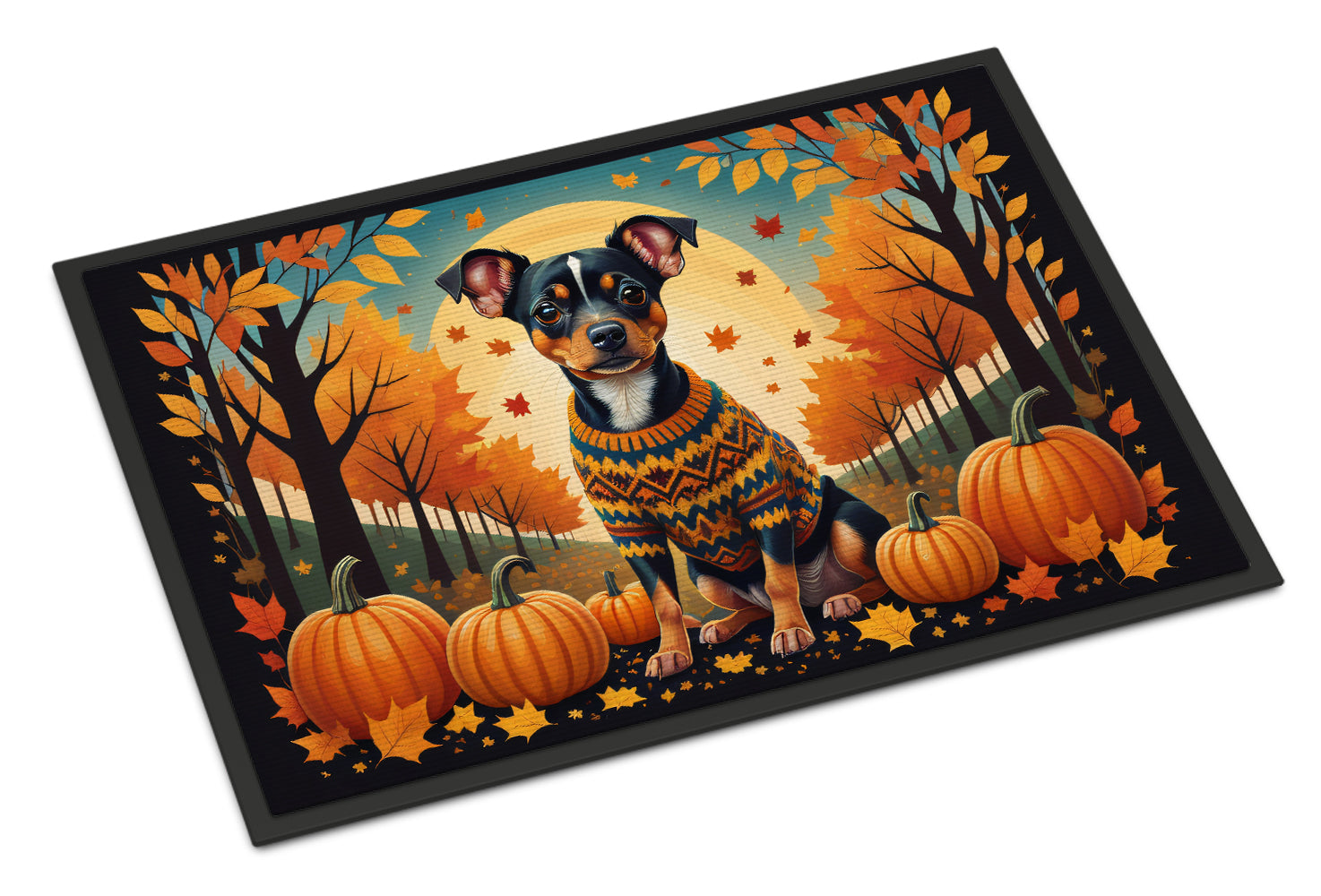 Buy this Miniature Pinscher Fall Doormat 18x27