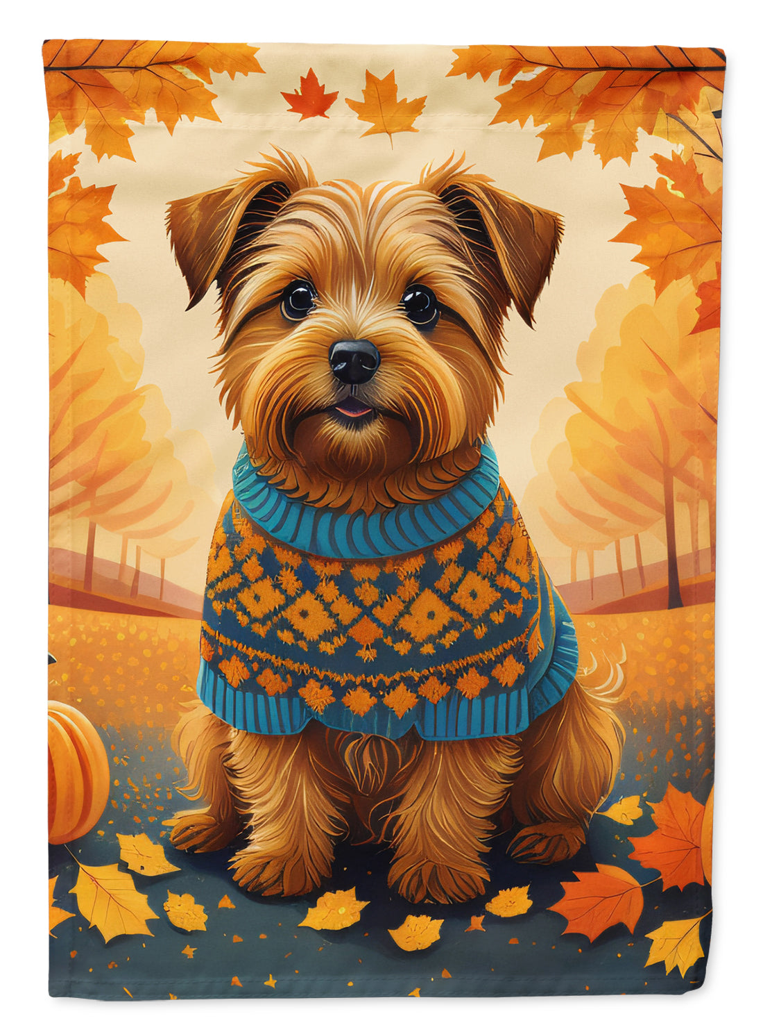 Buy this Norfolk Terrier Fall House Flag