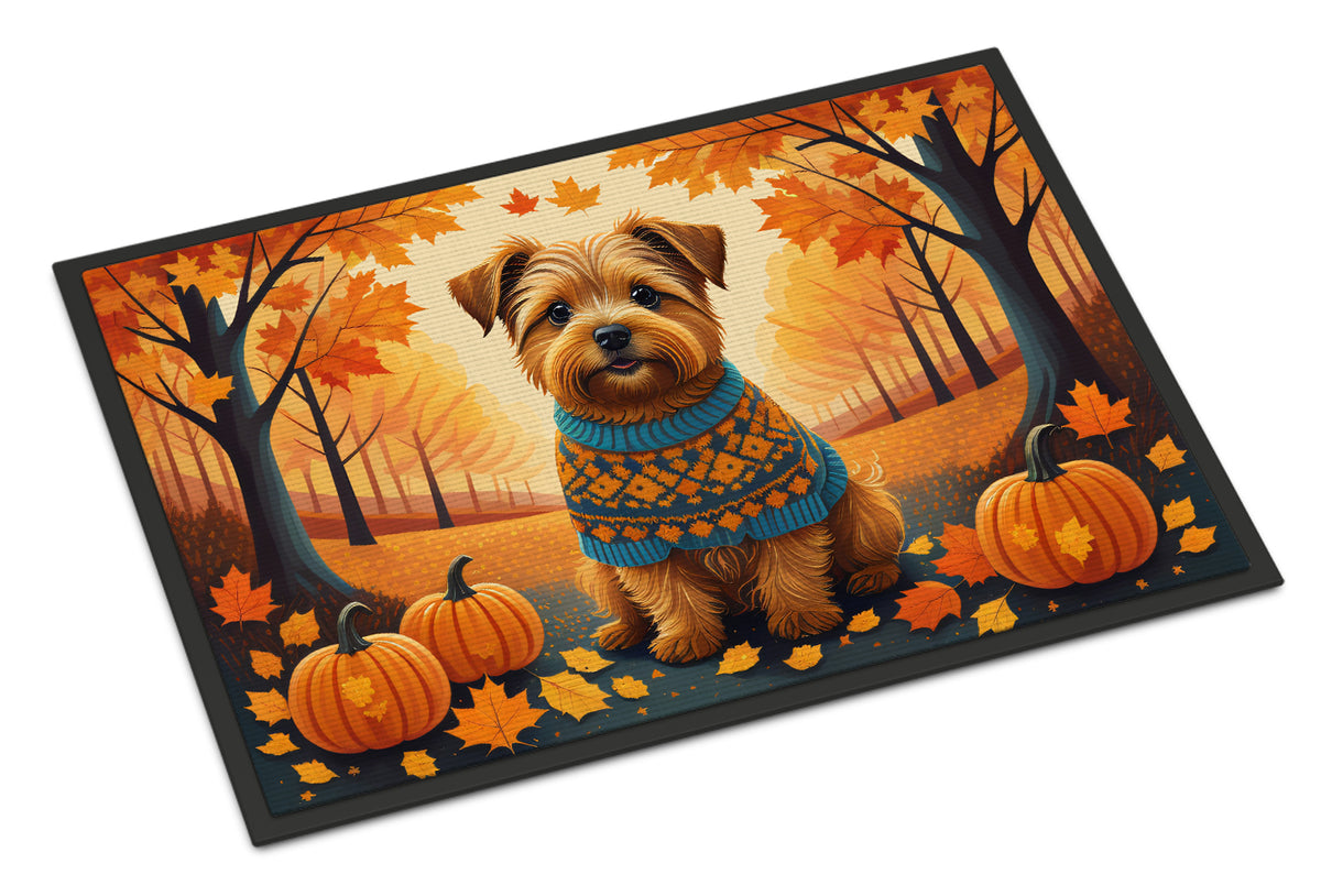 Buy this Norfolk Terrier Fall Indoor or Outdoor Mat 24x36