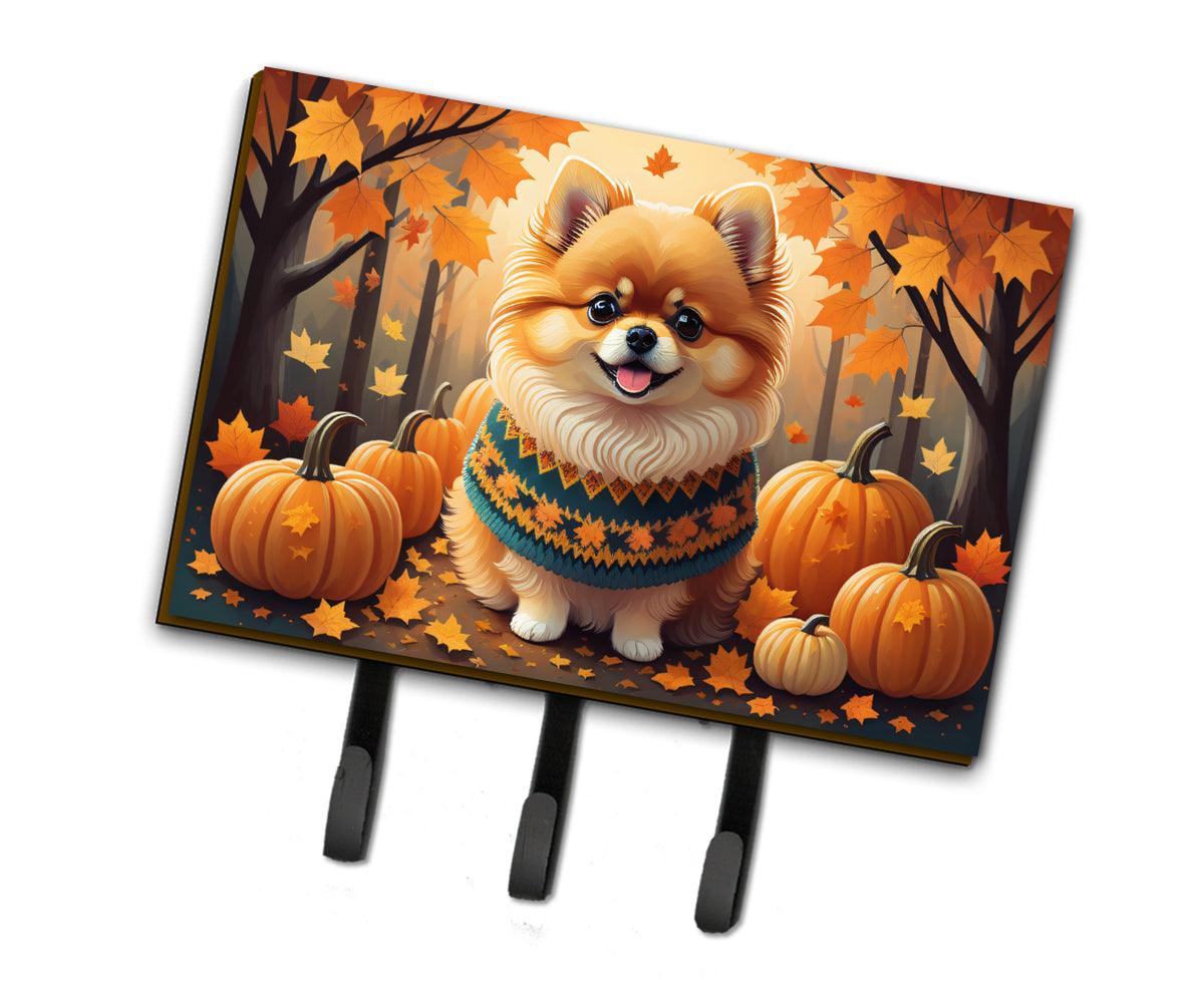 Buy this Pomeranian Fall Leash or Key Holder