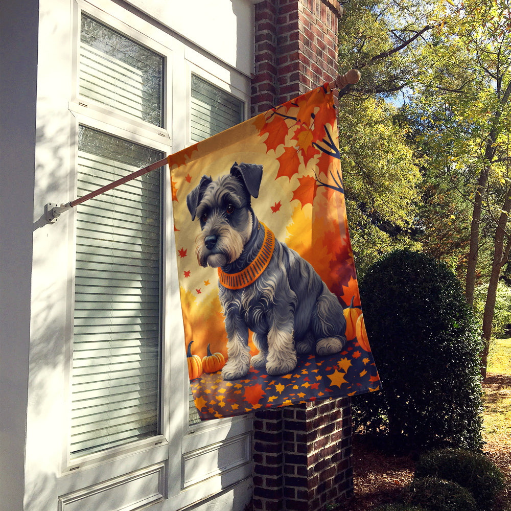 Buy this Schnauzer Fall House Flag