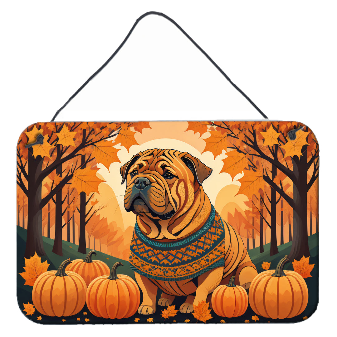 Buy this Shar Pei Fall Wall or Door Hanging Prints