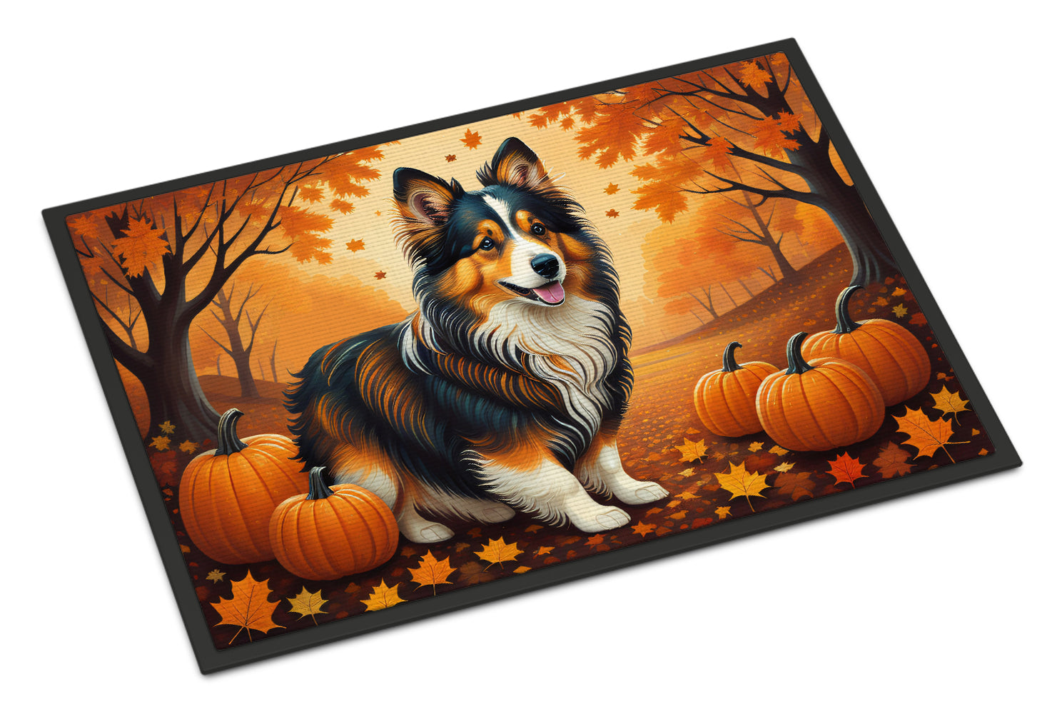 Buy this Sheltie Fall Indoor or Outdoor Mat 24x36