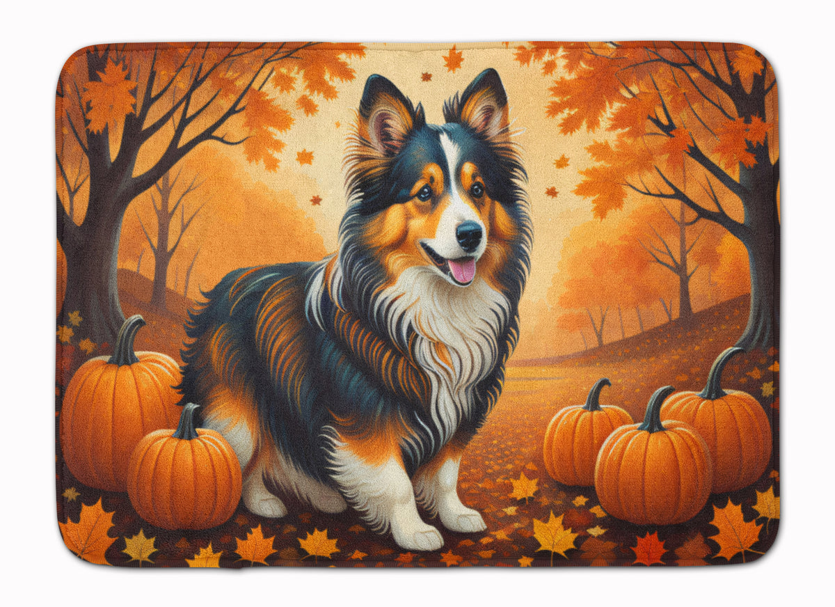 Buy this Sheltie Fall Memory Foam Kitchen Mat