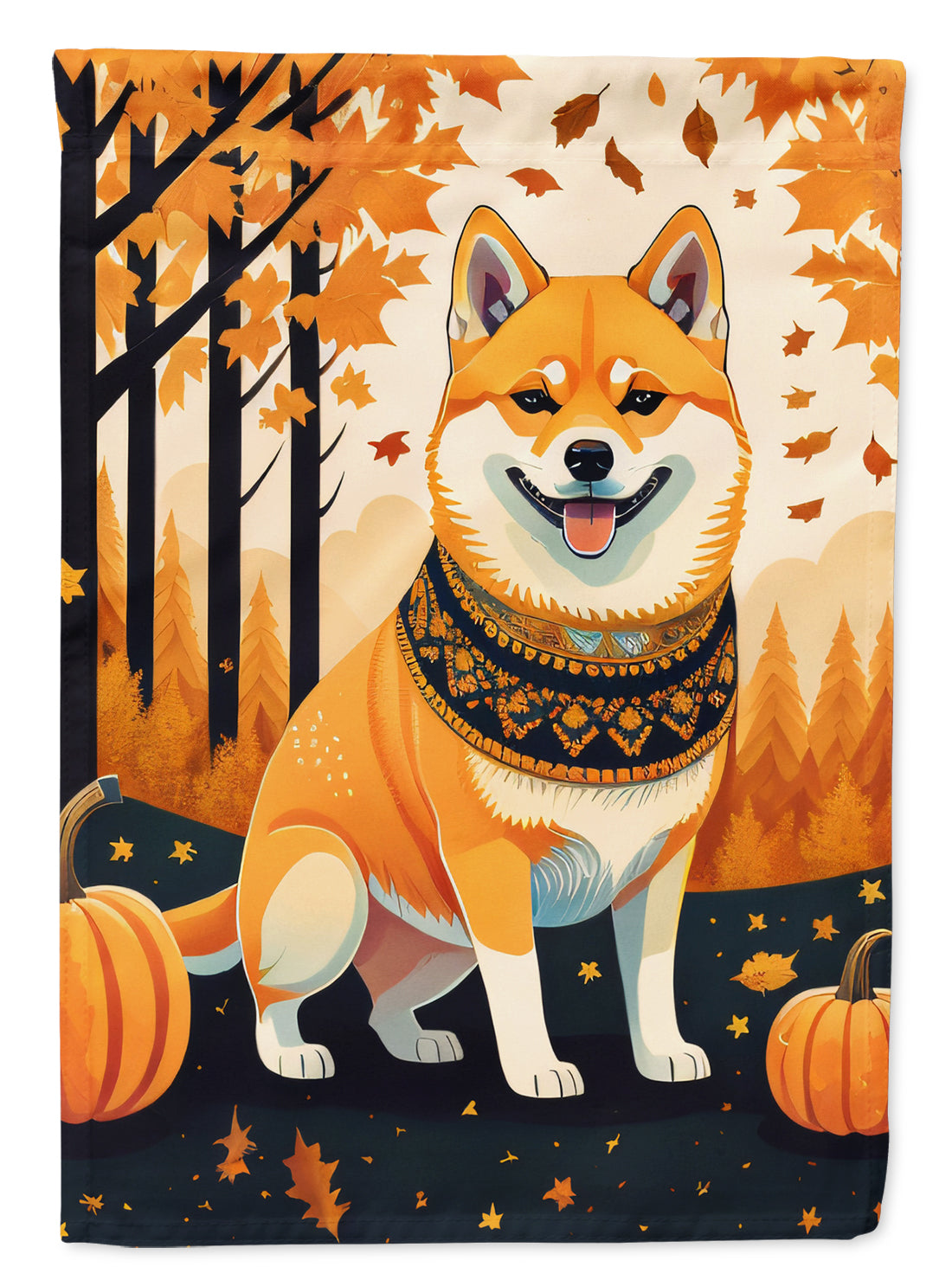 Buy this Shiba Inu Fall Garden Flag