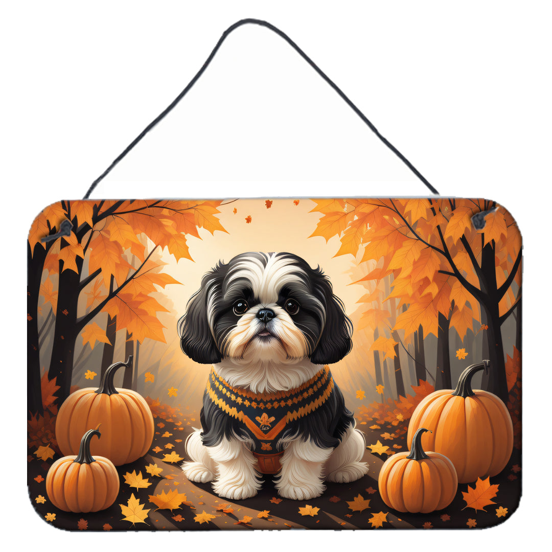 Buy this Shih Tzu Fall Wall or Door Hanging Prints