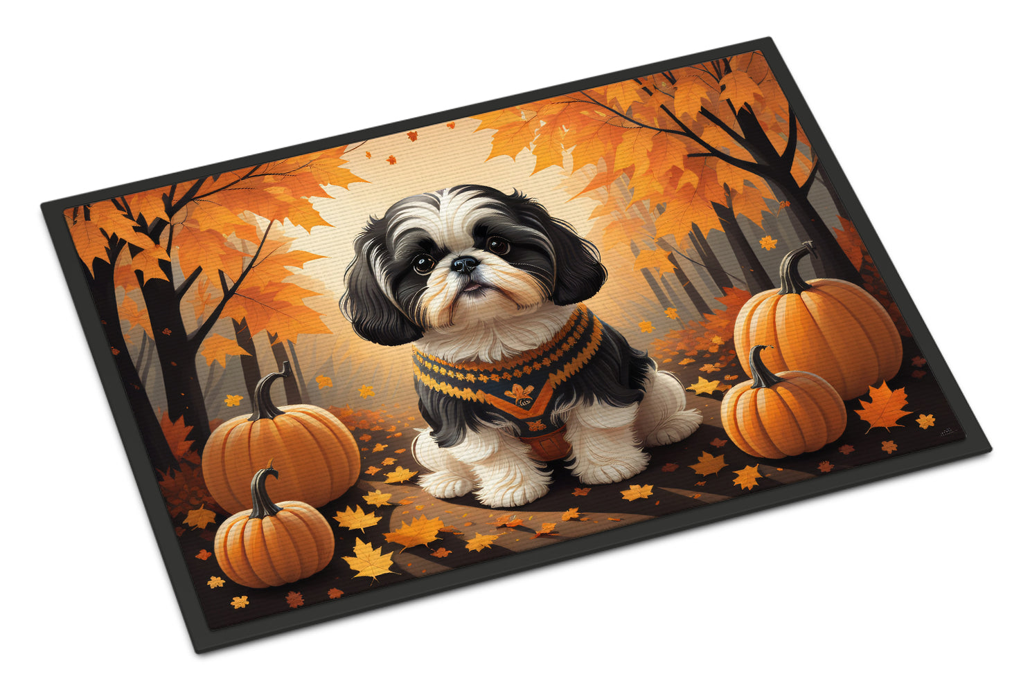 Buy this Shih Tzu Fall Indoor or Outdoor Mat 24x36