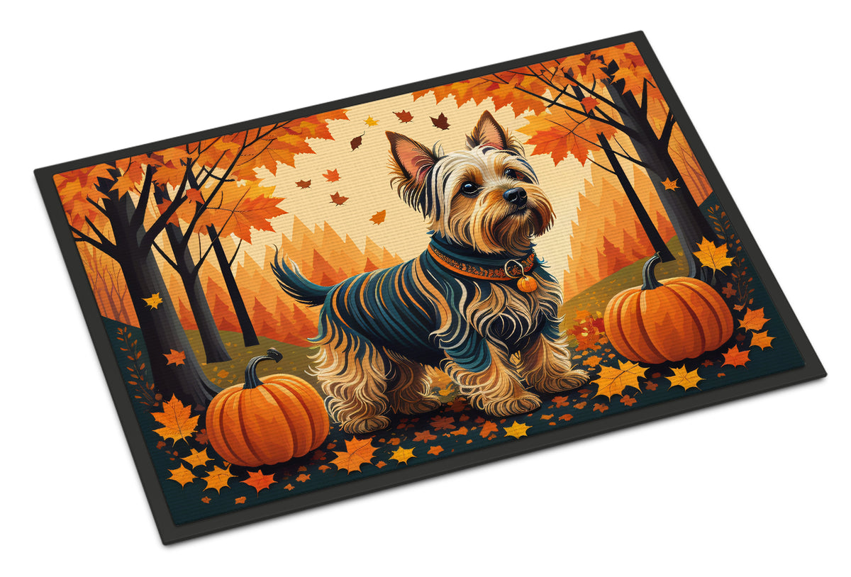 Buy this Silky Terrier Fall Indoor or Outdoor Mat 24x36