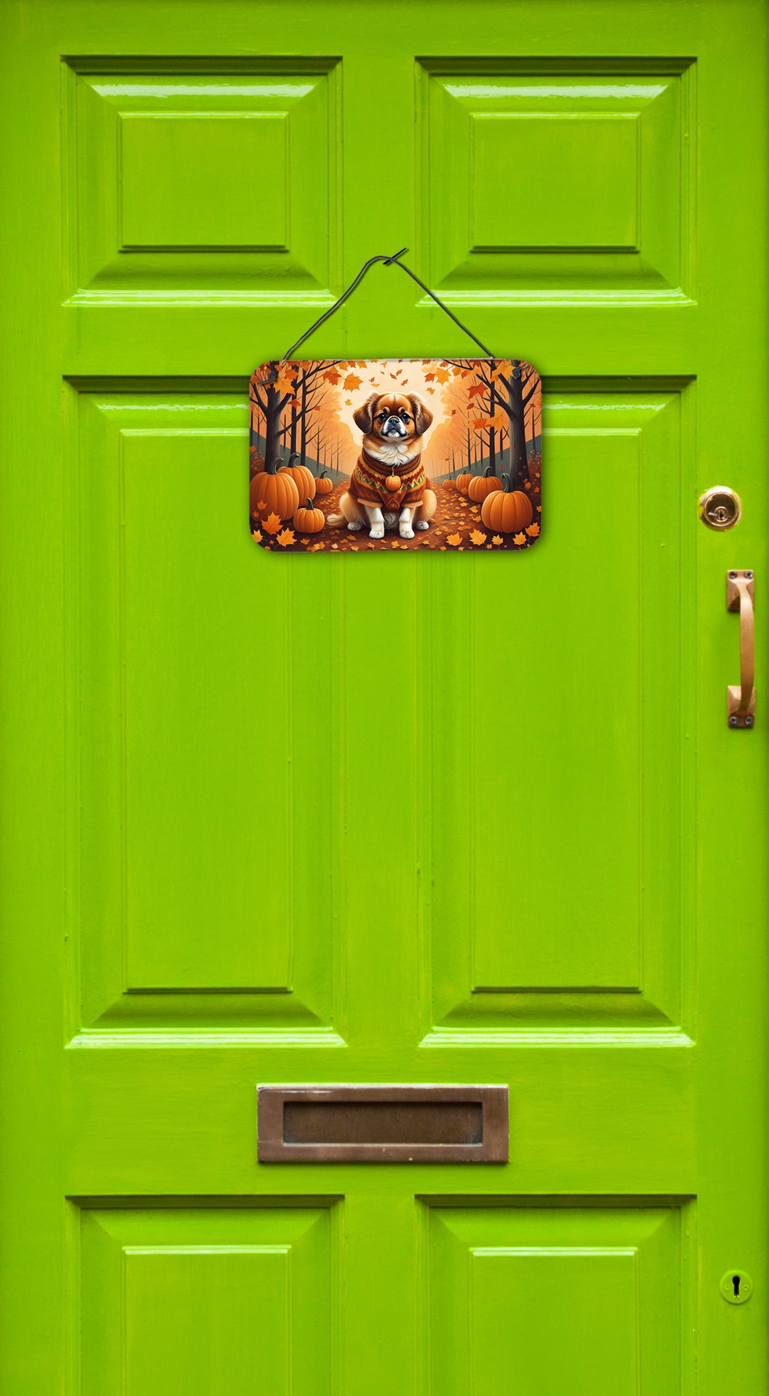 Buy this Tibetan Spaniel Fall Wall or Door Hanging Prints