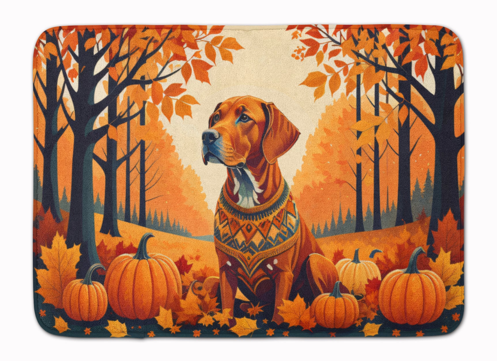 Buy this Vizsla Fall Memory Foam Kitchen Mat