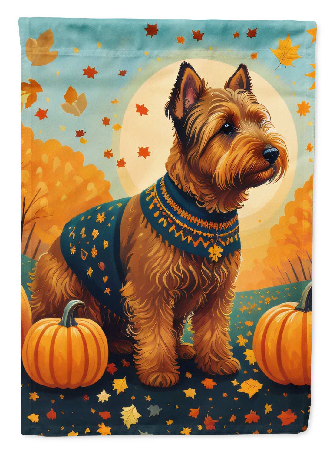 Buy this Welsh Terrier Fall Garden Flag