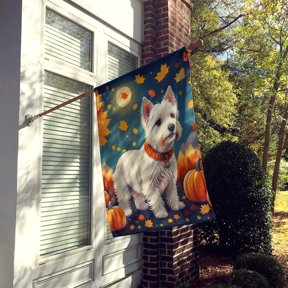 Buy this Westie Fall House Flag