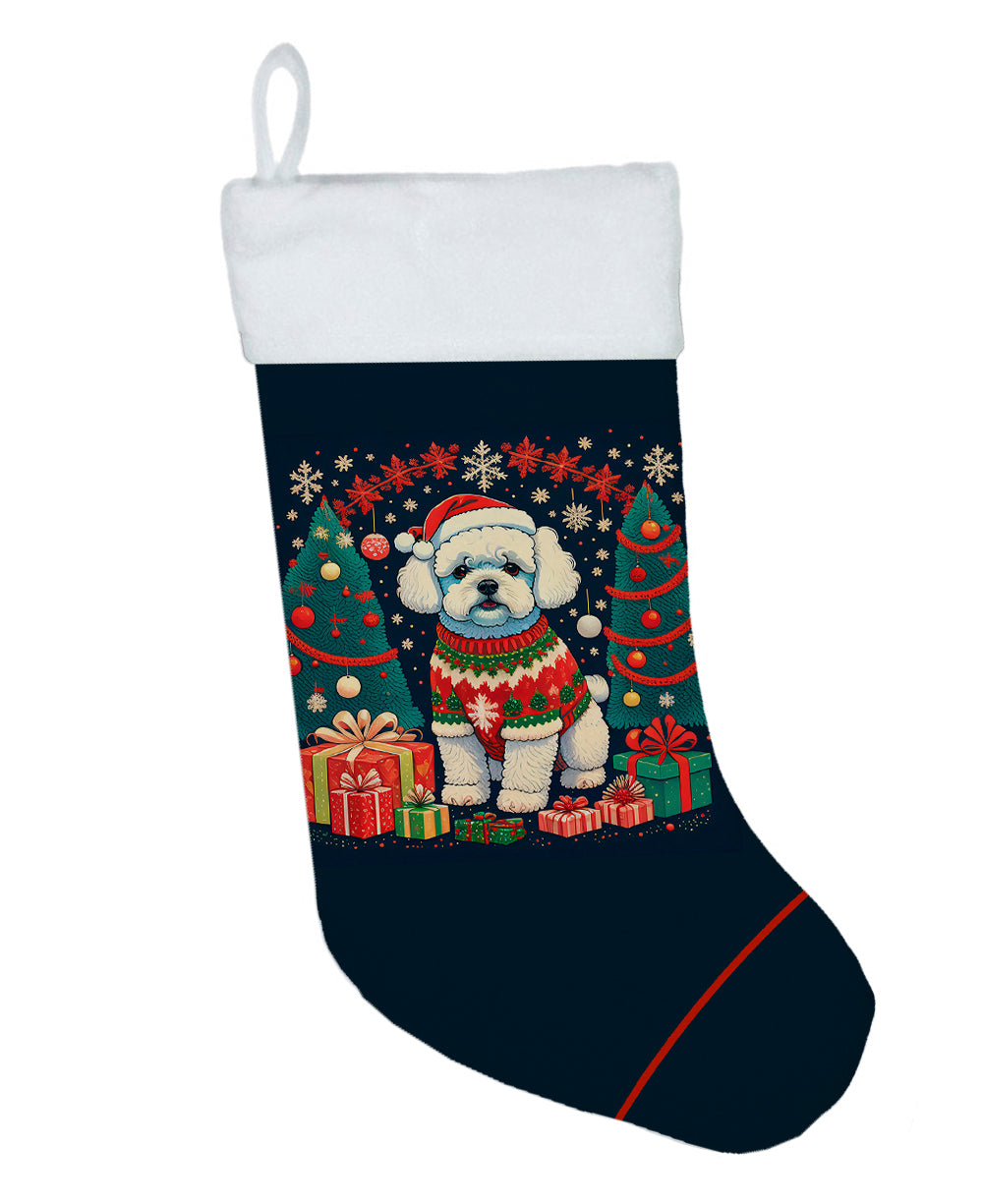 Bichon Frise Christmas Christmas Stocking