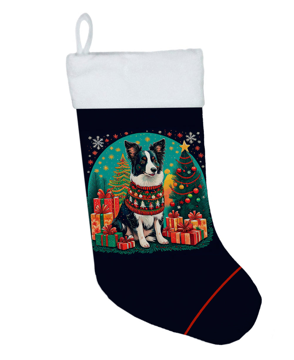 Border Collie Christmas Christmas Stocking