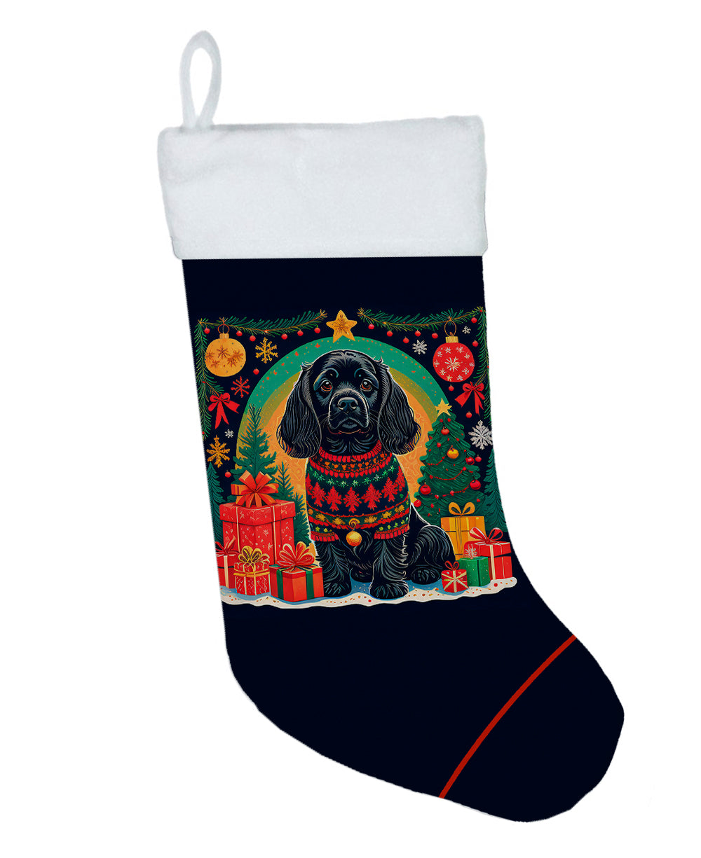 Black Cocker Spaniel Christmas Christmas Stocking