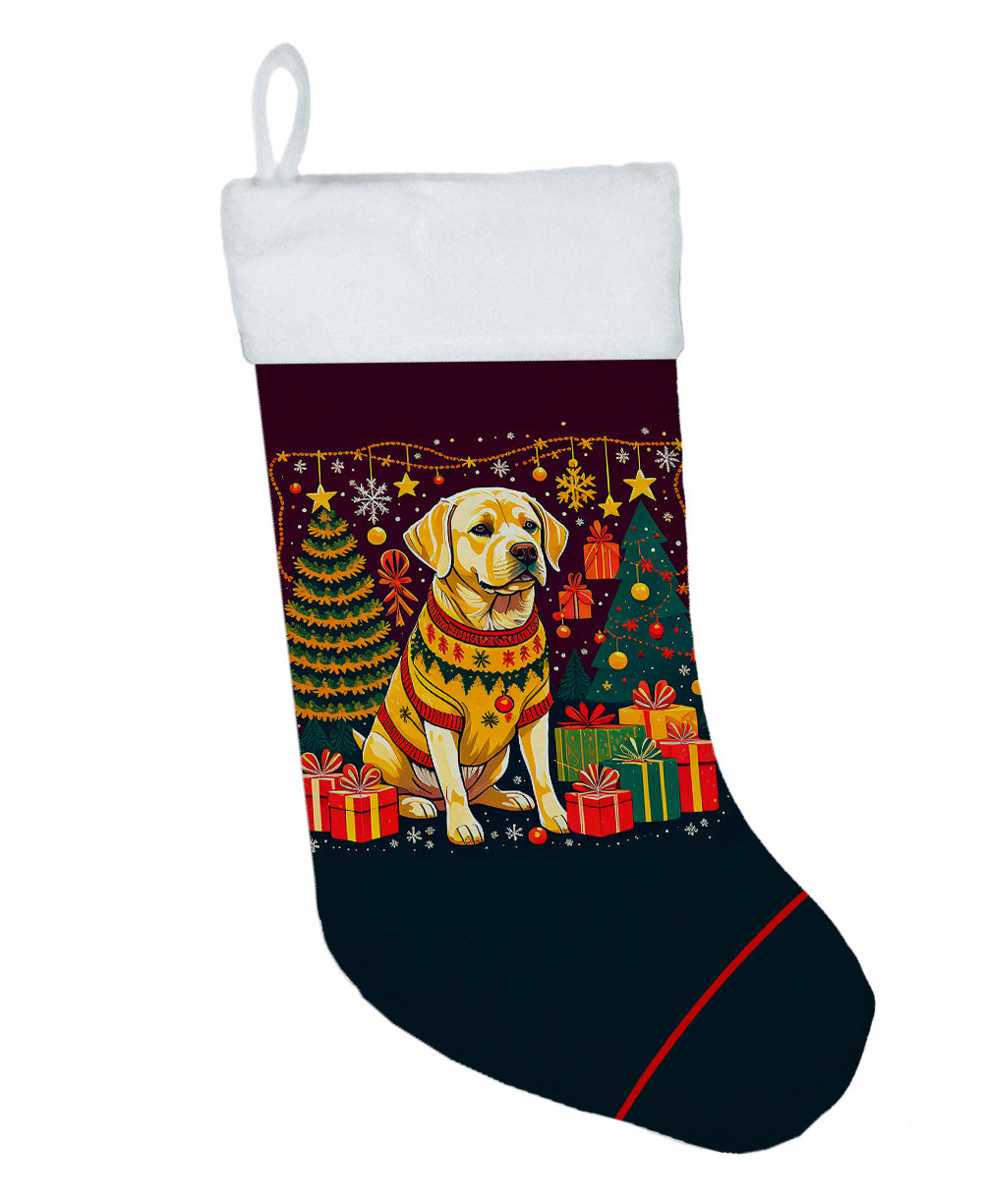 Yellow Labrador Retriever Christmas Christmas Stocking