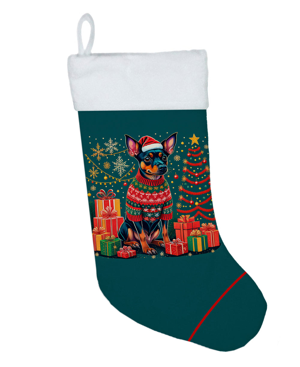 Buy this Miniature Pinscher Christmas Christmas Stocking