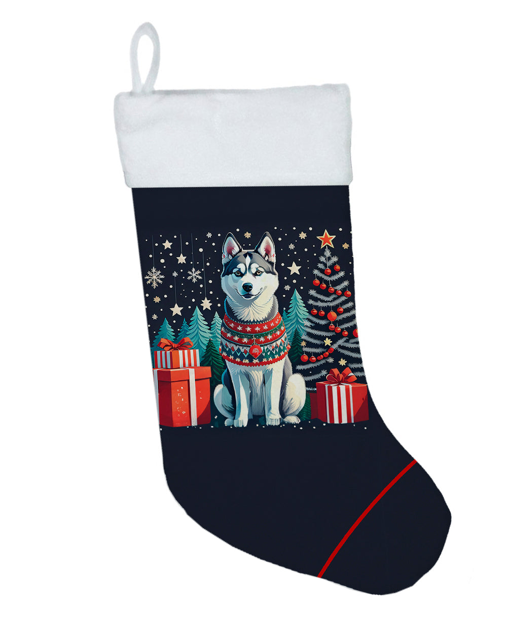 Siberian Husky Christmas Christmas Stocking