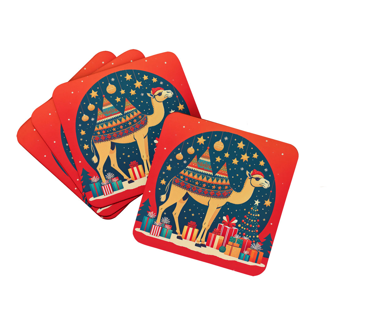 Buy this Camel Christmas Foam Coaster Set of 4