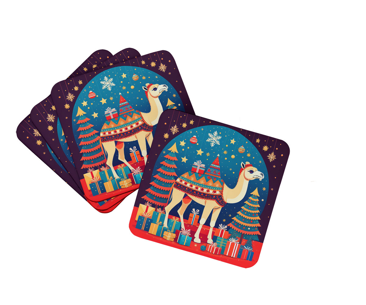 Buy this Camel Christmas Foam Coaster Set of 4