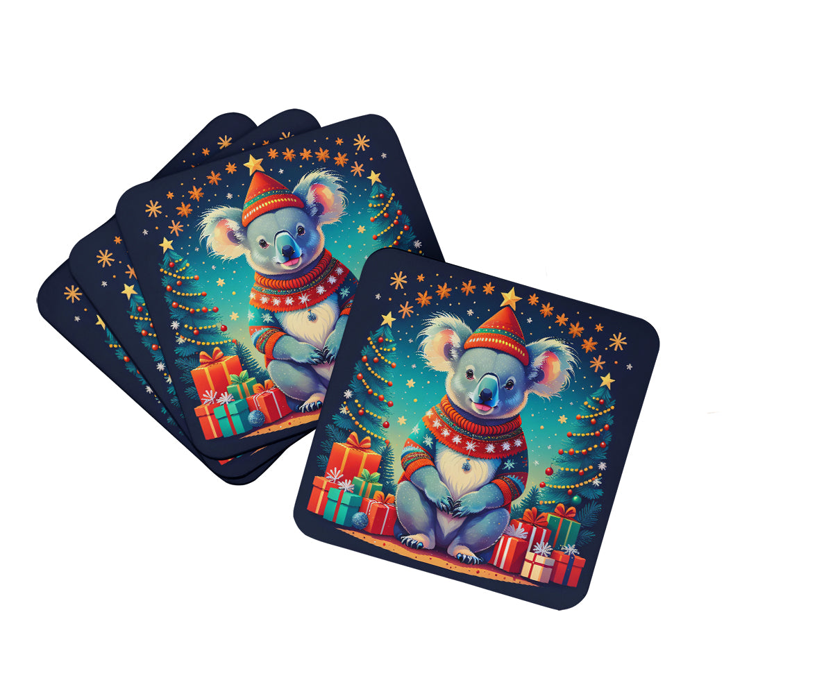 Buy this Koala Christmas Foam Coaster Set of 4