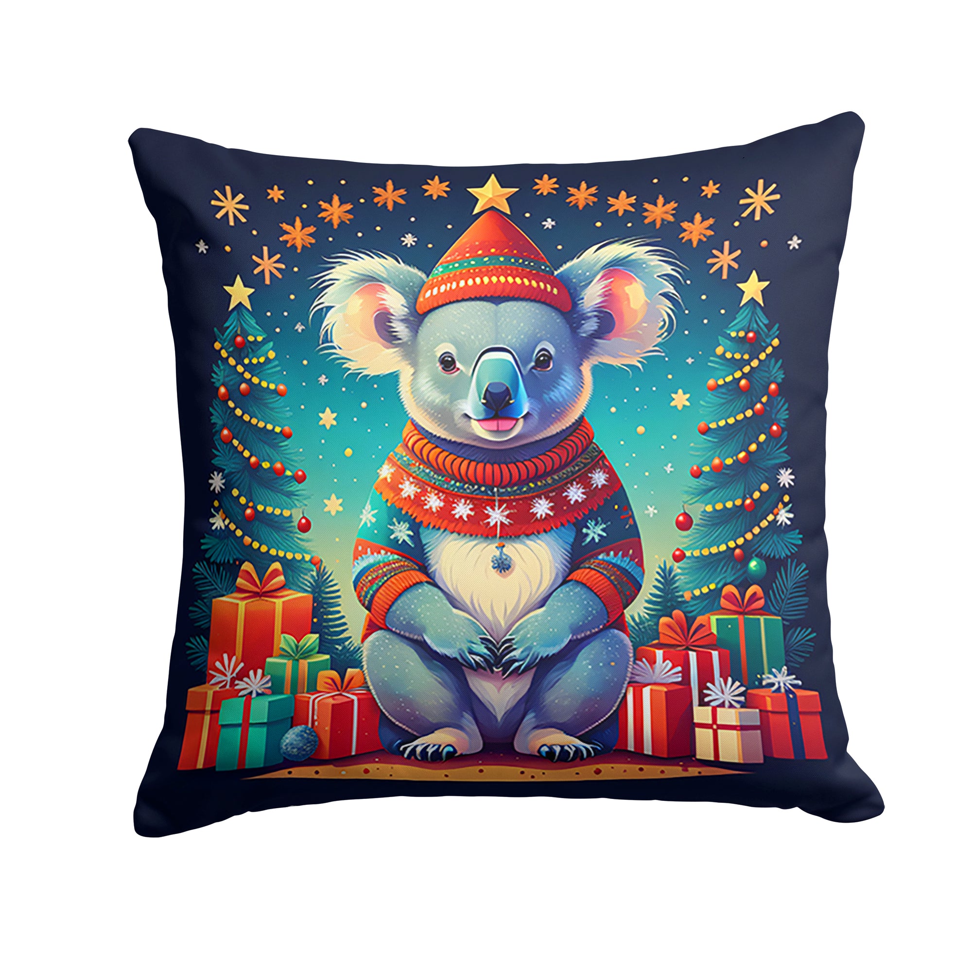 Buy this Koala Christmas Fabric Decorative Pillow