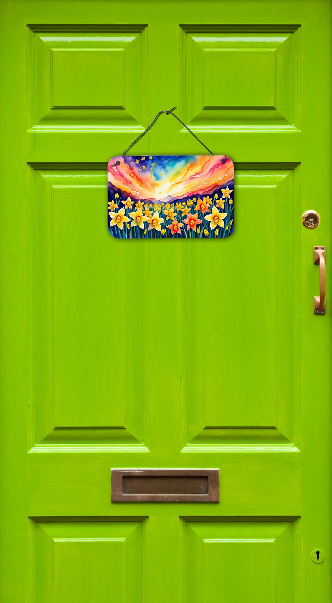 Daffodils in Color Wall or Door Hanging Prints  the-store.com.