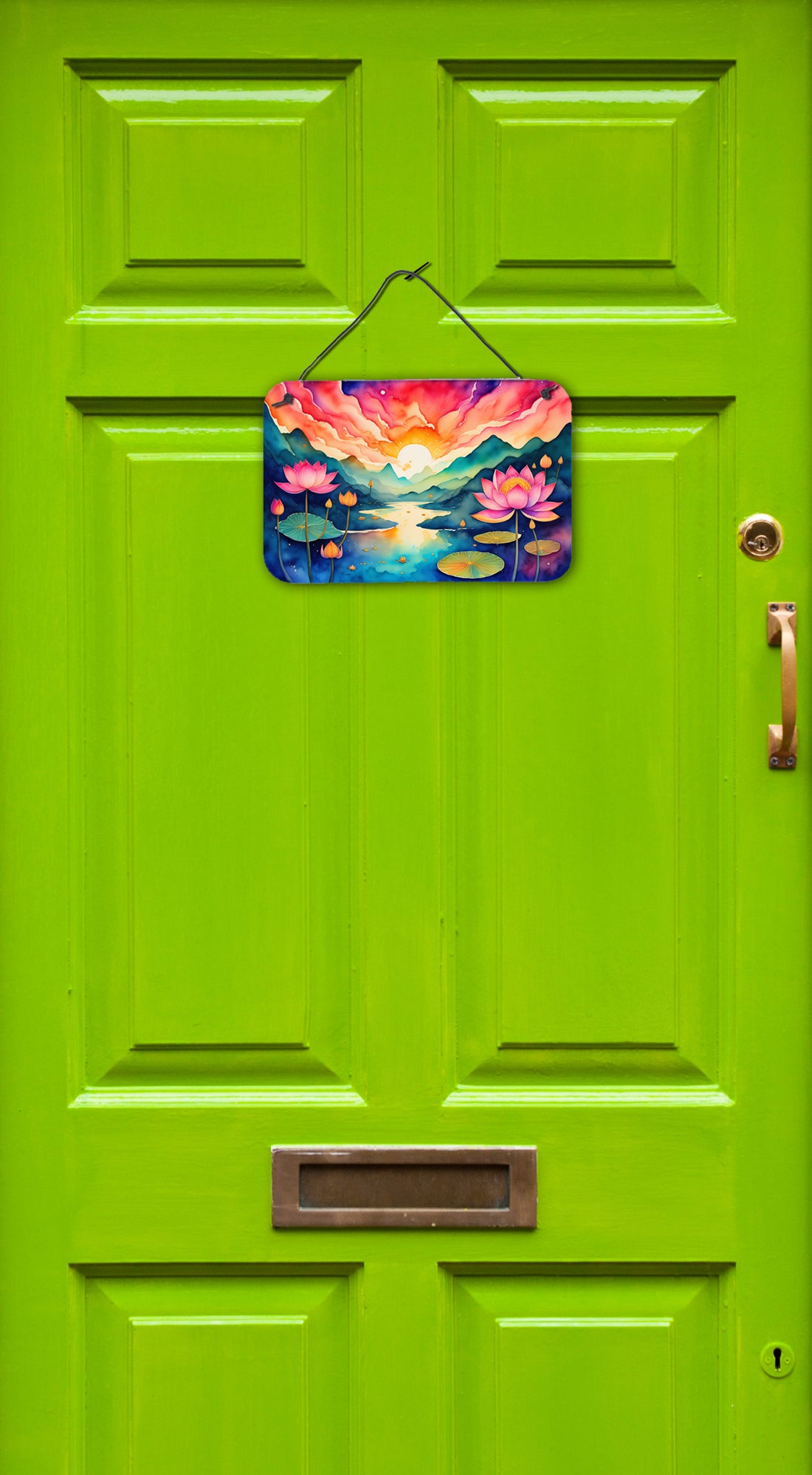 Buy this Lotus in Color Wall or Door Hanging Prints