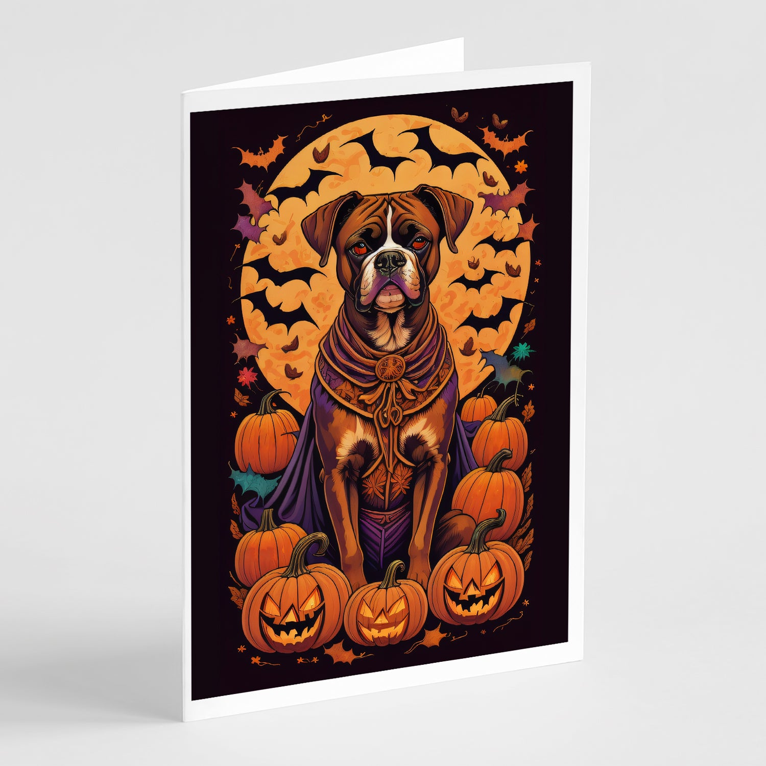 Buy this Boxer Witchy Halloween Greeting Cards and Envelopes Pack of 8