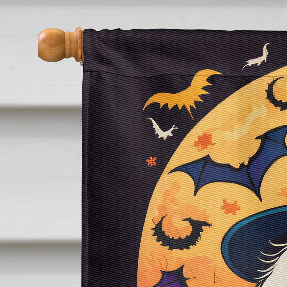 Coton De Tulear Witchy Halloween House Flag  the-store.com.